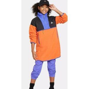 NWT Nike ACG Wolf Tree Big Kid Loose Tunic Polartec cozy fleece FD2872 809 SZ XL